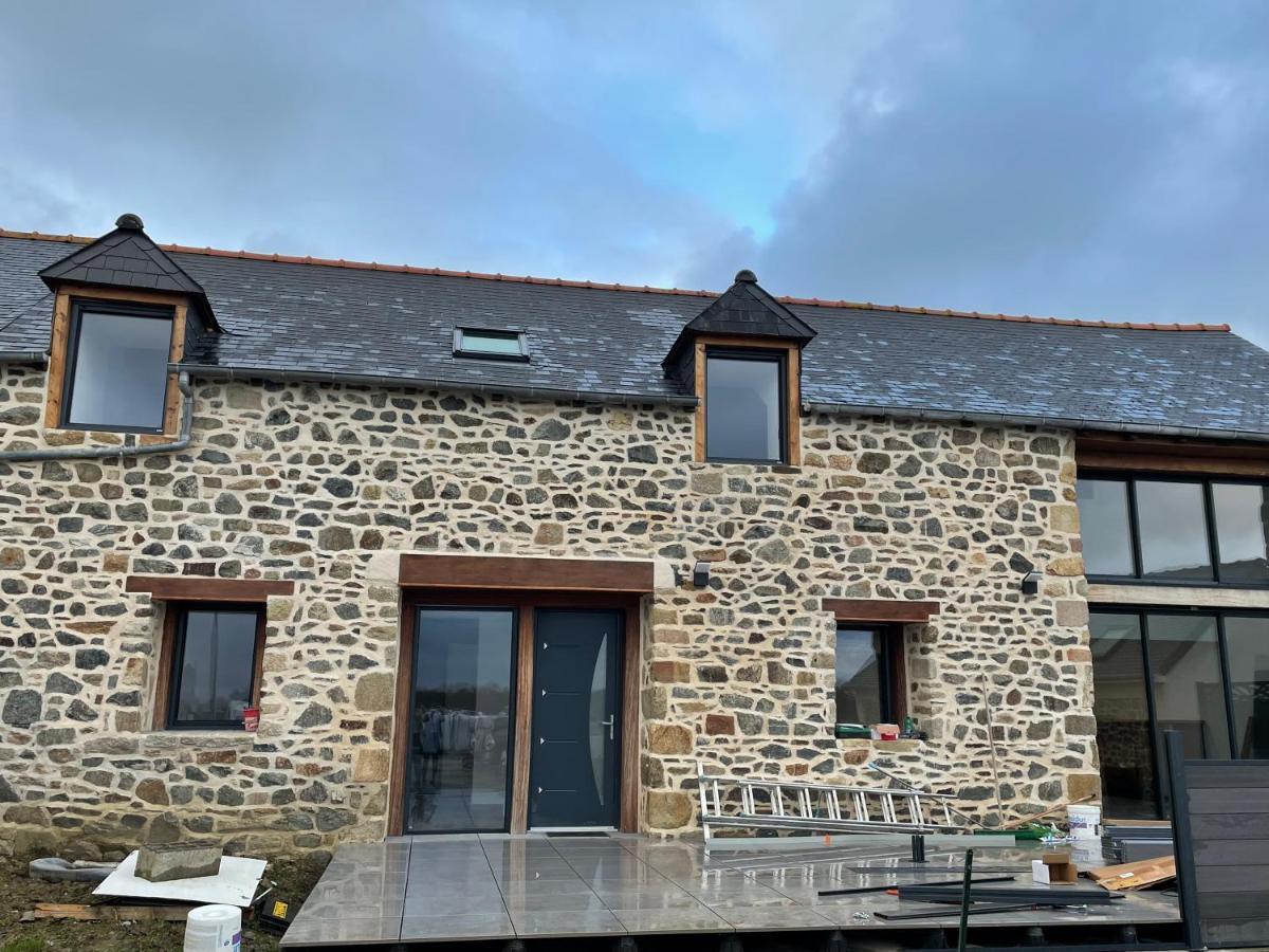 Villa Magnifique corps de ferme rénové avec Jacuzzi à Hillion Extérieur photo